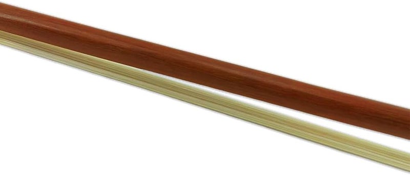 YoungMonic Cello Bow 4/4 Baroque Styled Crafted From Ebony Wood Frog Brazilwood Stick Featuring A Robust and Straight Design - Image 4